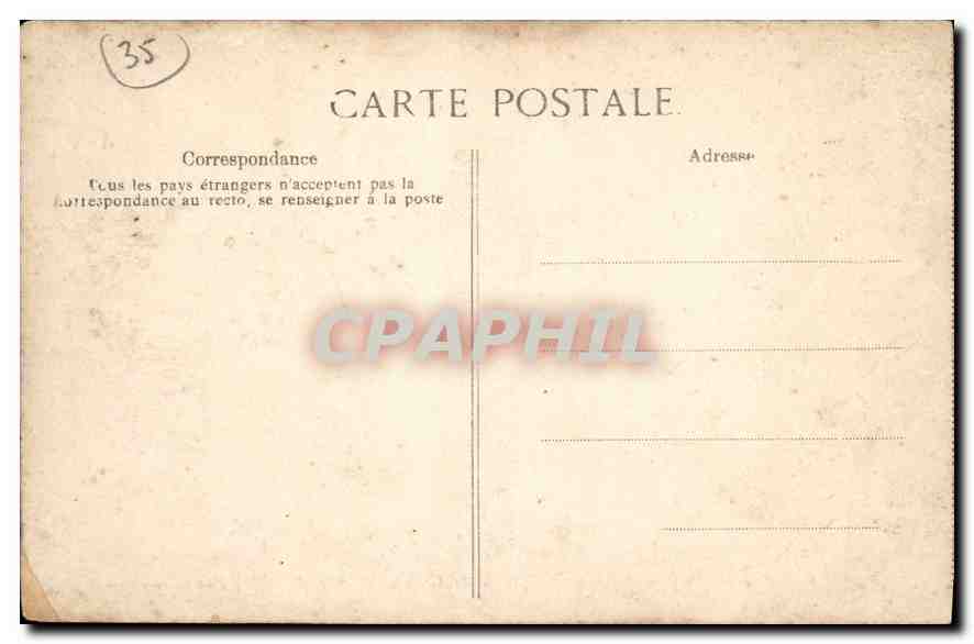 Saint-Malo — Les Remparts — Côte d'Emeraude — Éditeur ELD, n° 1525 — Reverso