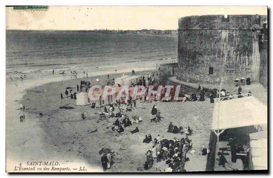 Saint-Malo — L'Éventail vu des Remparts — LL.