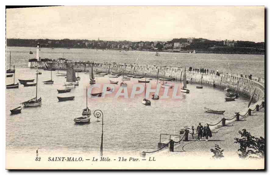 Saint-Malo — Le Môle — The Pier — LL