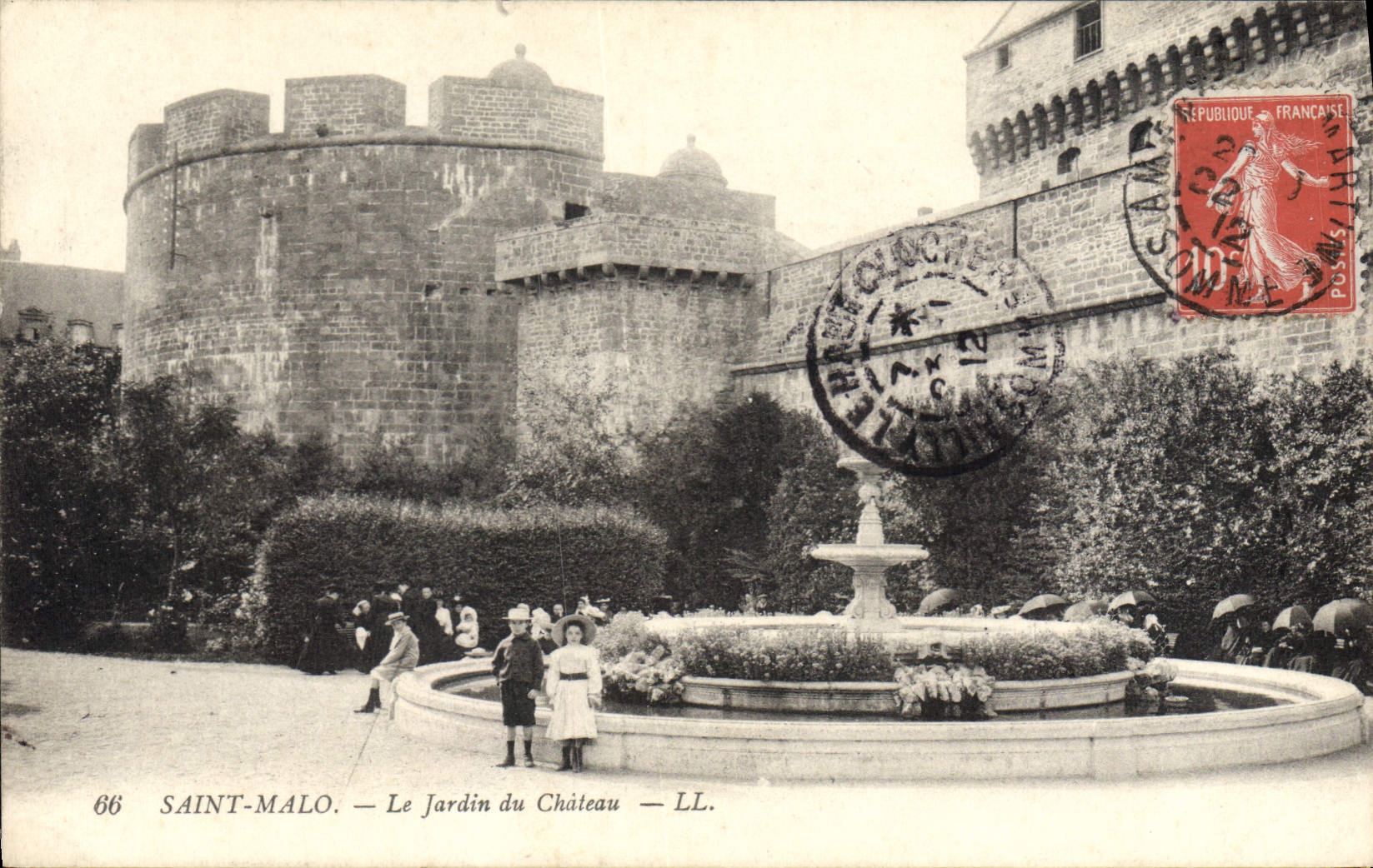 Saint-Malo — Le Jardin du Château — LL. — n°66
