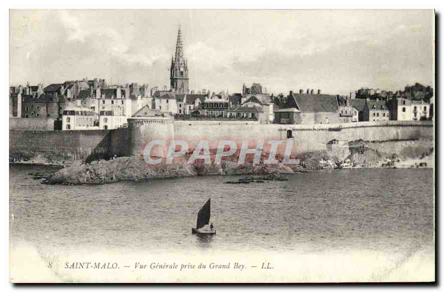 Saint-Malo — Allgemeiner Blick vom Grand Bey — I.L.