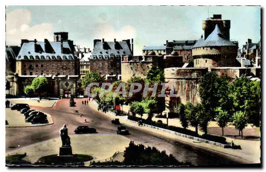 St-Malo (I.-et-V.) — La porte Saint-Vincent et le château — Édition ALFA, Paris