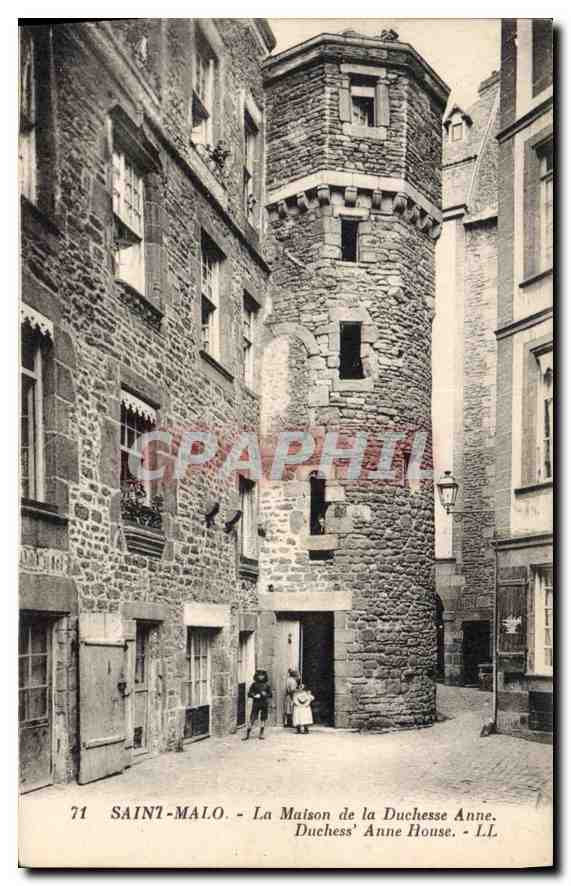 Saint-Malo - La Maison de la Duchesse Anne - LL