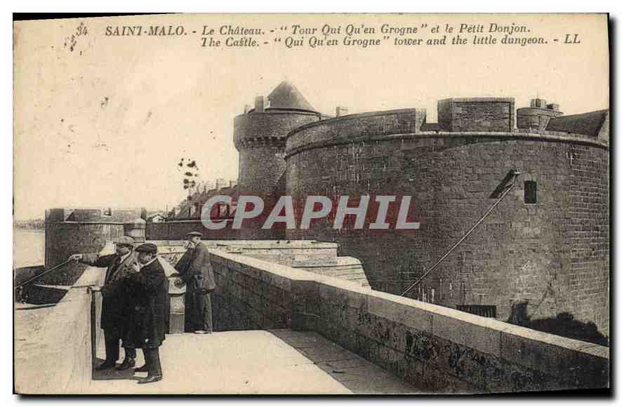 CPA St Malo Le Chateau