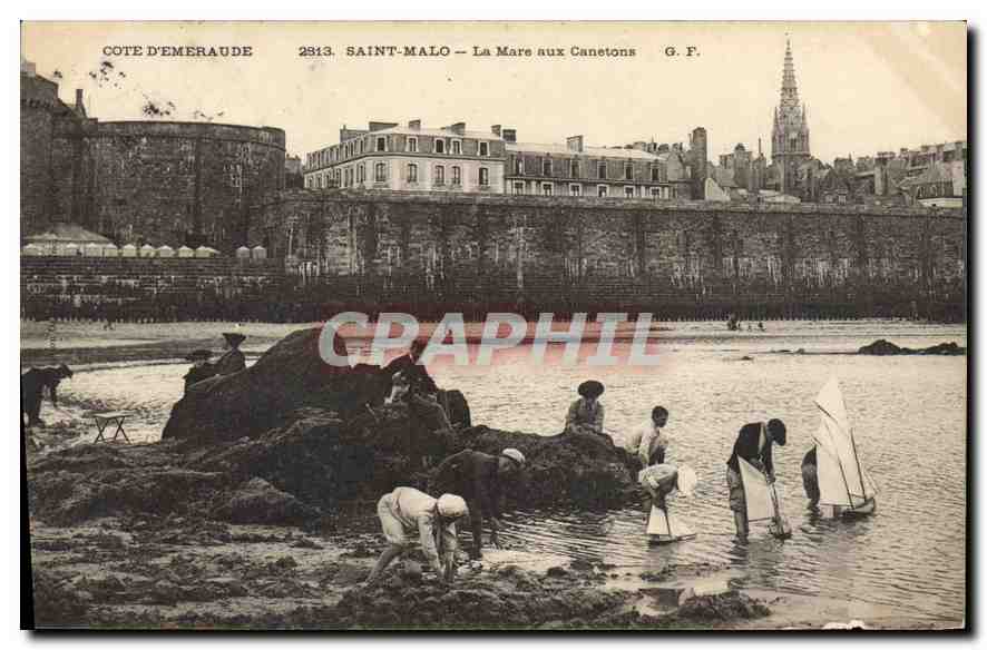 Saint-Malo — La Mare aux Canetons — G.F. n°2813