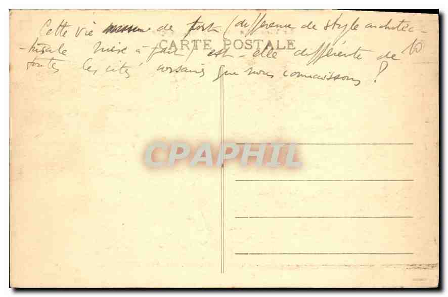 Le Vieux Saint-Malo Historique — Le Port - Le Château — Édition G. F. - n°5 — Reverso