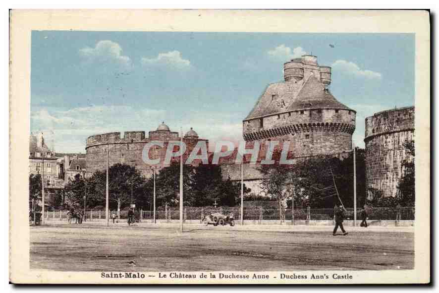 Saint-Malo — Le Château de la Duchesse Anne — Duchesses Ann's Castle