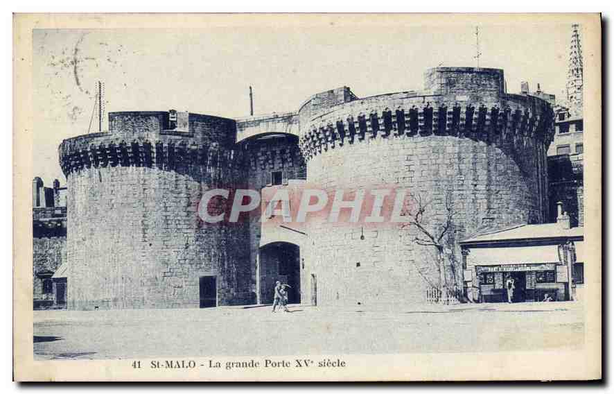 CPA St Malo La grande Porte