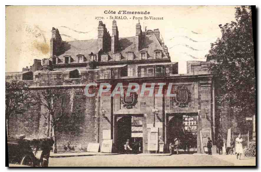 Porte Saint-Vincent — Côte d'Émeraude — St-Malo
