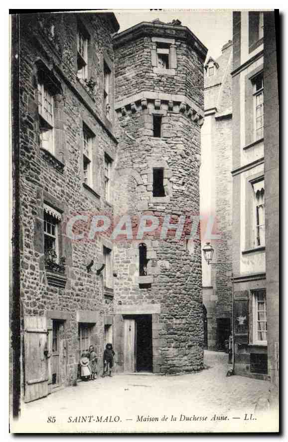 CPA Saint Malo Maison de la Duchesse Anne