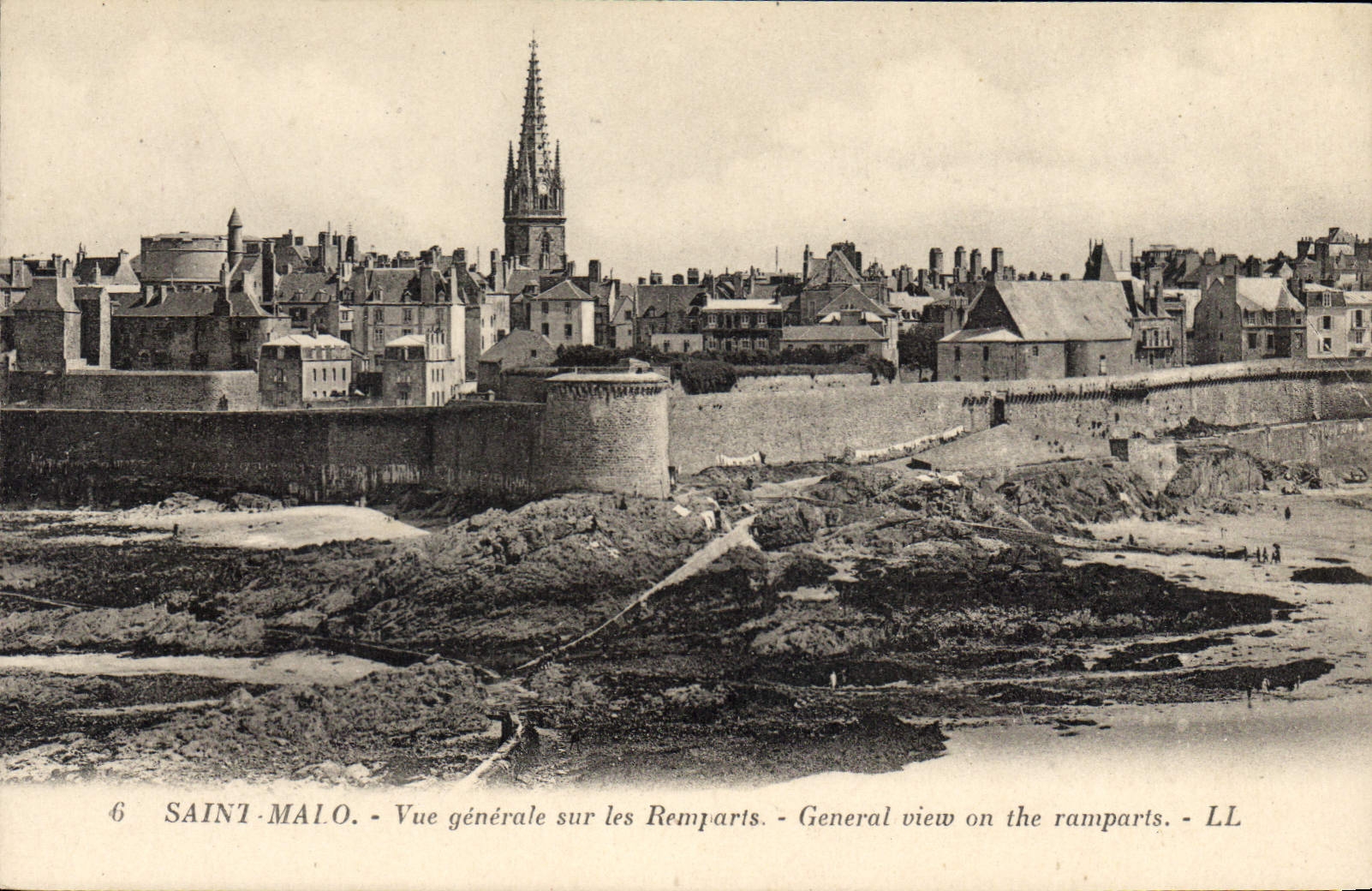 Saint-Malo — Vista generale sui Remparts — LL