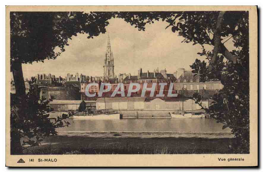 CPA St Malo Vue generale
