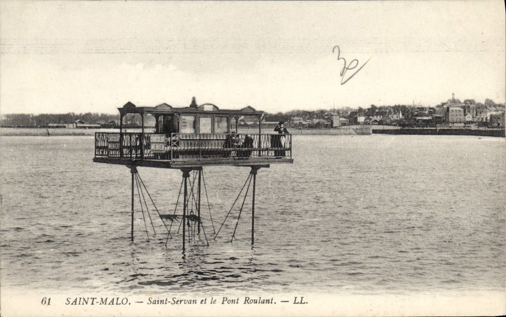 Saint-Malo — Saint-Servan et le Pont Roulant — LL, n°61