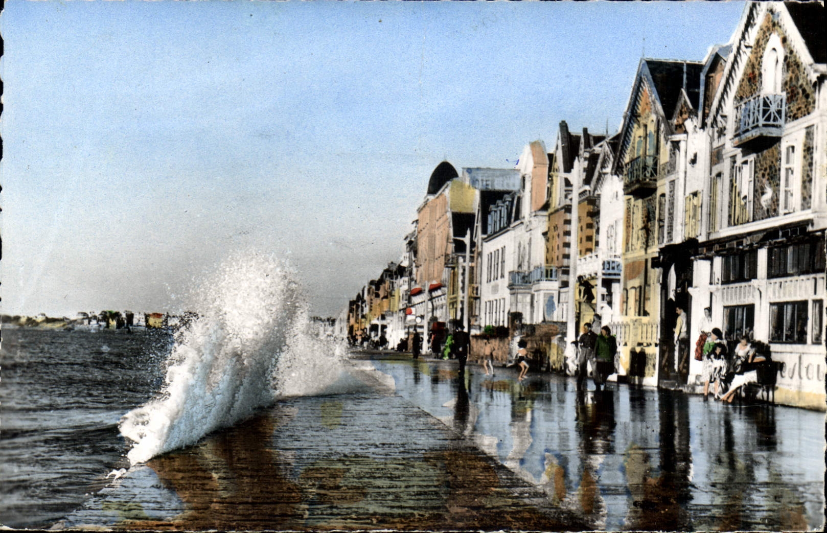 Marée haute sur le Sillon — St-Malo (Ille-et-Vilaine) — Édition ALFA, n°35