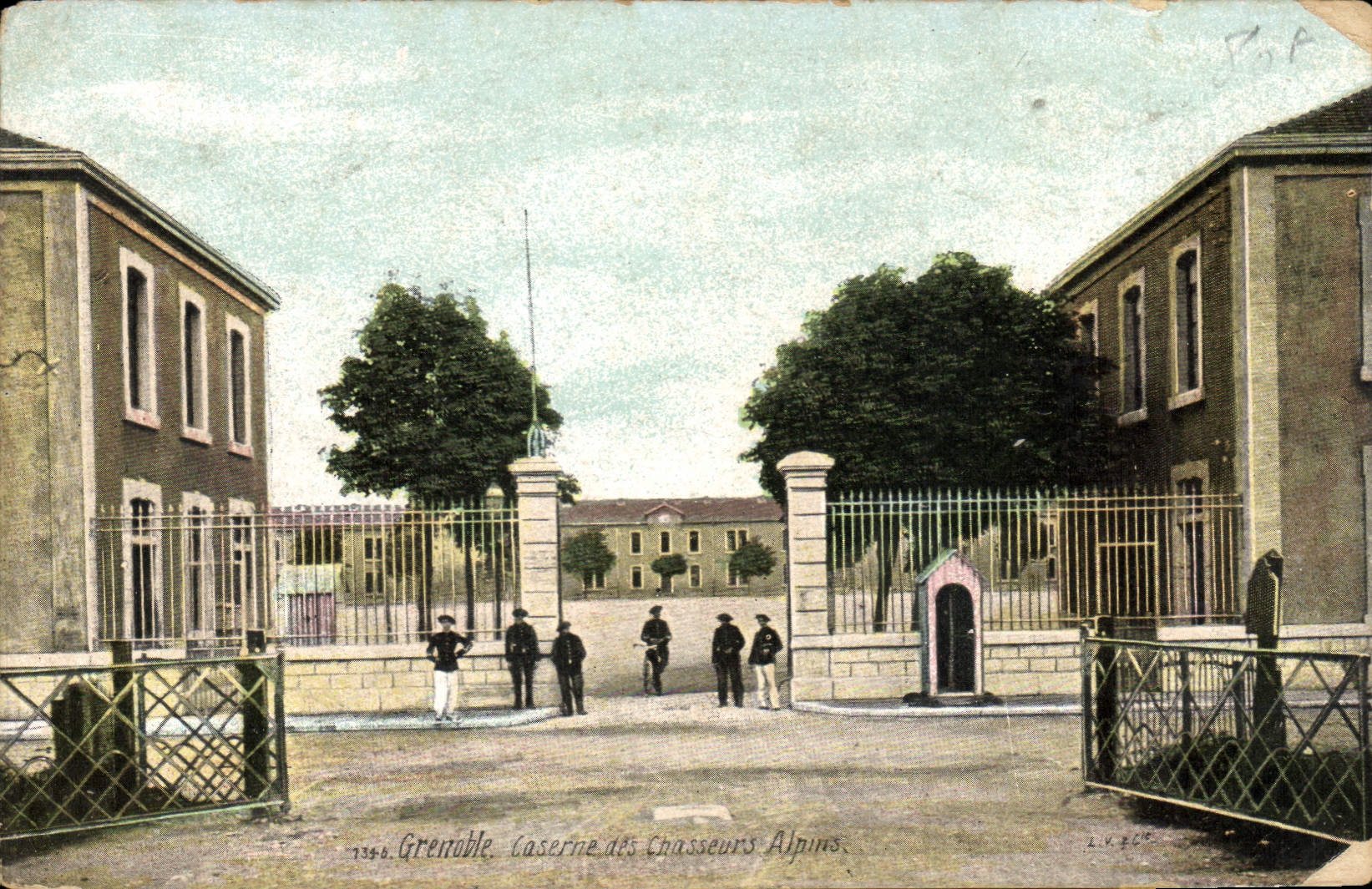 Grenoble — Caserne des Chasseurs Alpins — L.V. & Cie