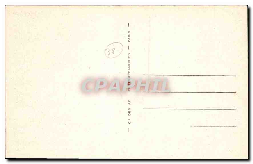 Grenoble — Place Grenetta and the Château-d'Eau — LL.58 — CPAPHIL — Back