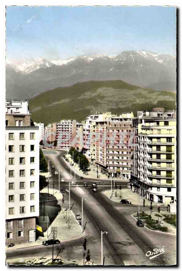 CPA Grenoble Les Grands Boulevards et Belledonne