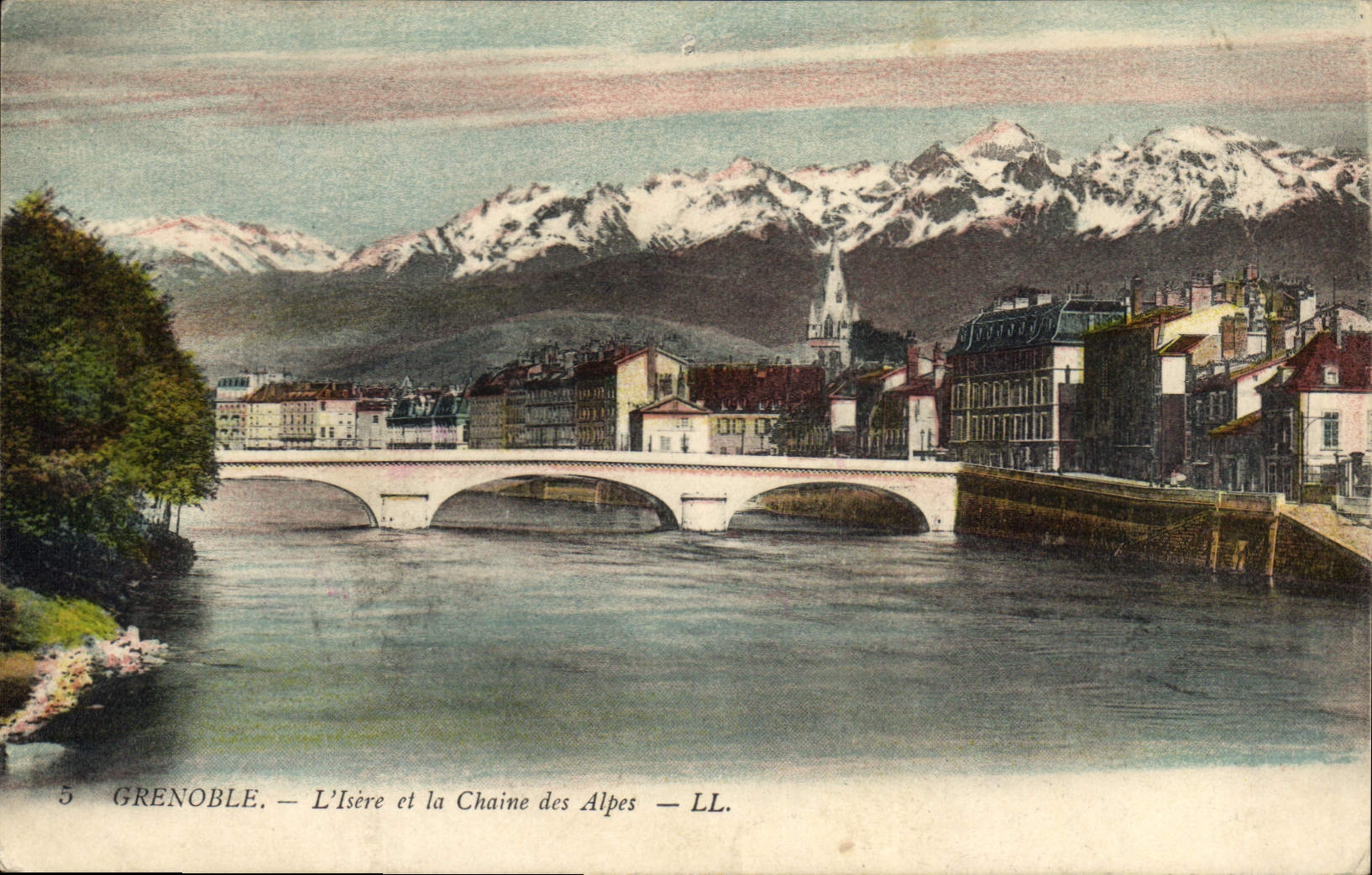 Grenoble — L'Isère et la Chaîne des Alpes — LL.