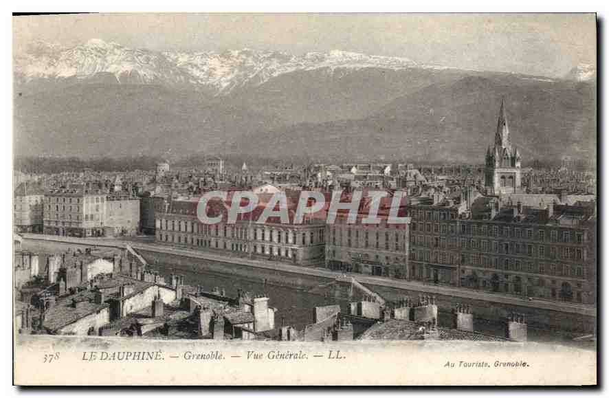 CPA Grenoble Le Dauphine Vue generale