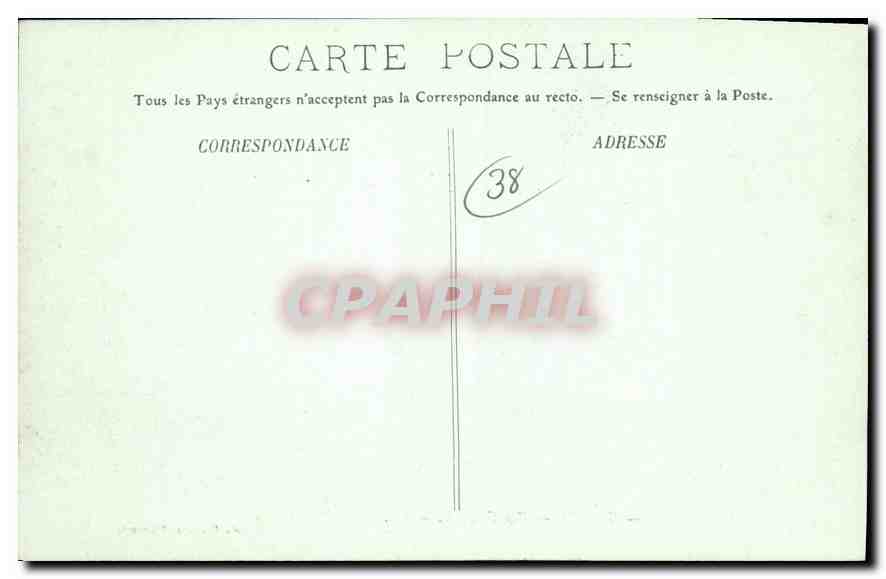 CPA Grenoble Le Dauphine Vue generale — Rückseite