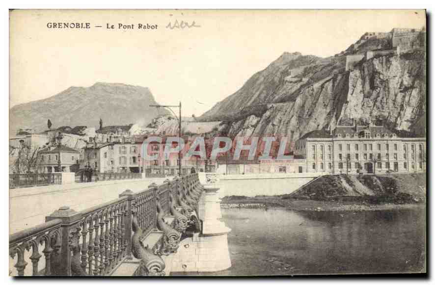 CPA Grenoble Le Pont Rabot