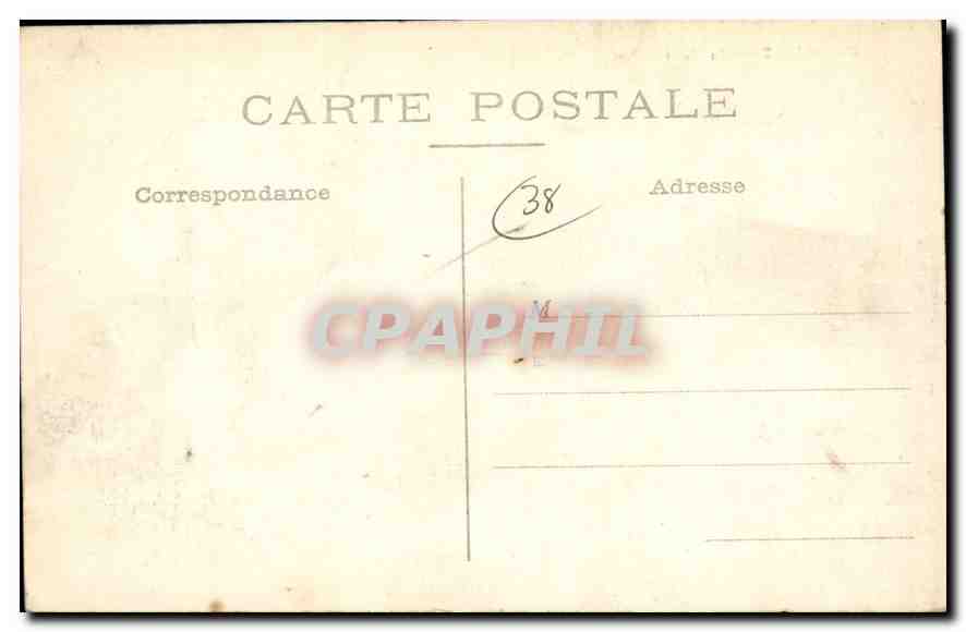 CPA Grenoble Le Pont Rabot — Back