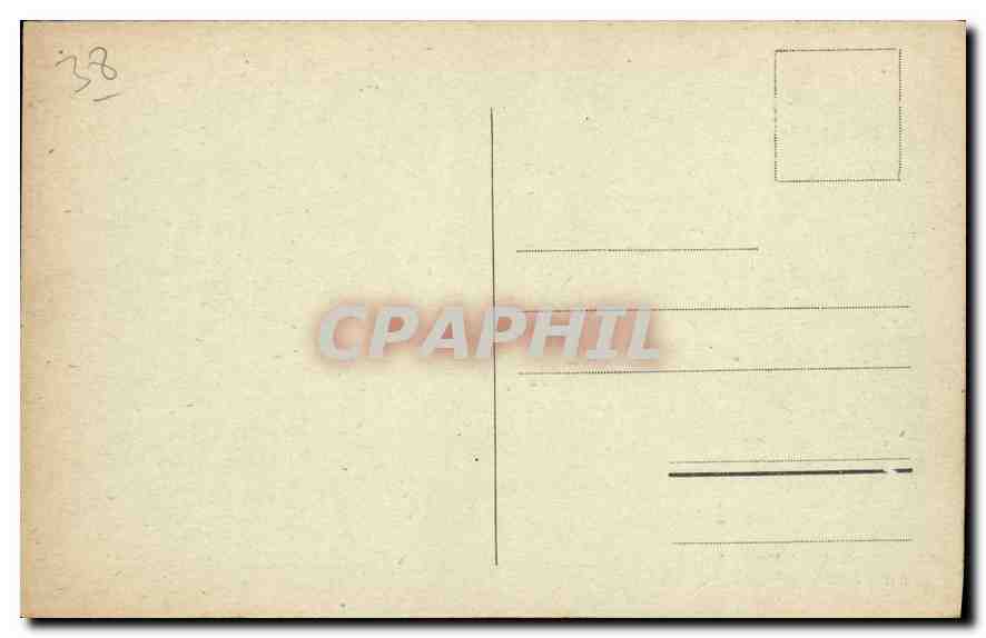 Grenoble — Effet de Neige sur les Quais — E.R. n°1094 — Verso