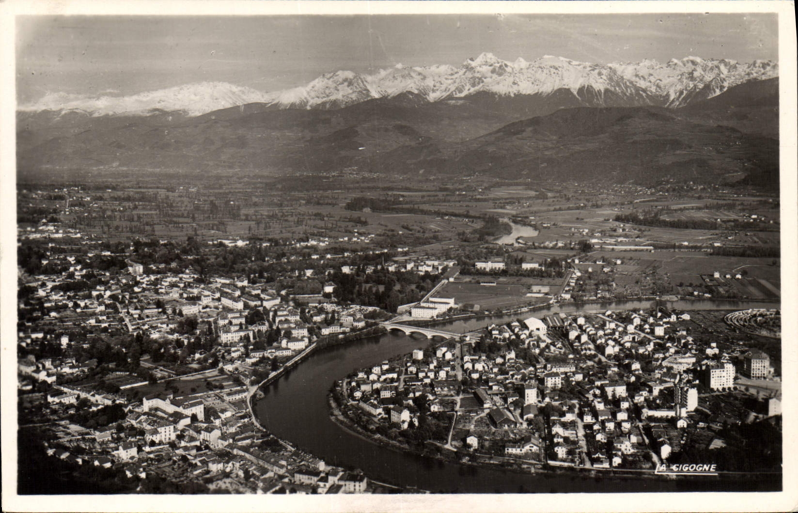 Grenoble - Le Massif de Belledonne et Plaine de Crésivaudan — Édition « LA CIGOGNE »