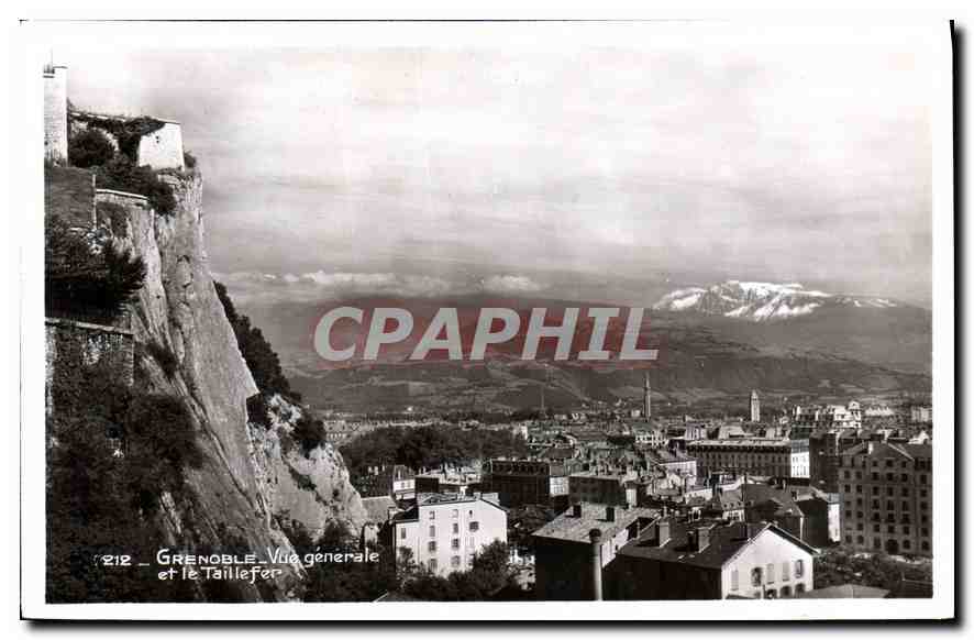 CPA Grenoble Vue generale et le Taillefer