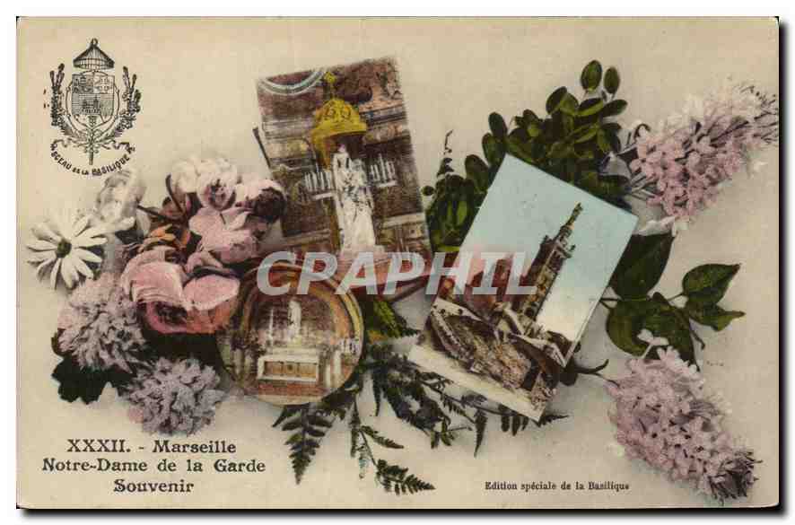 Notre-Dame de la Garde - Marsella - Recuerdo - Edición especial de la Basílica