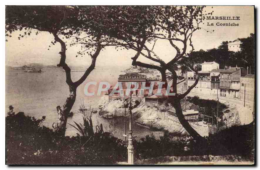 CPA Marseille La Corniche