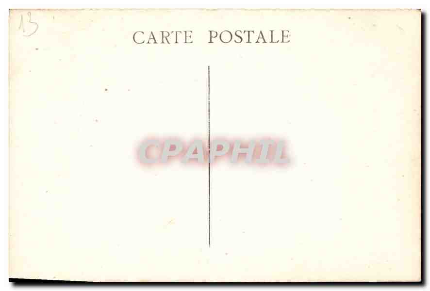 Marseille — Église des Réformés et Monument des Mobiles — CPAPHIL — Rückseite