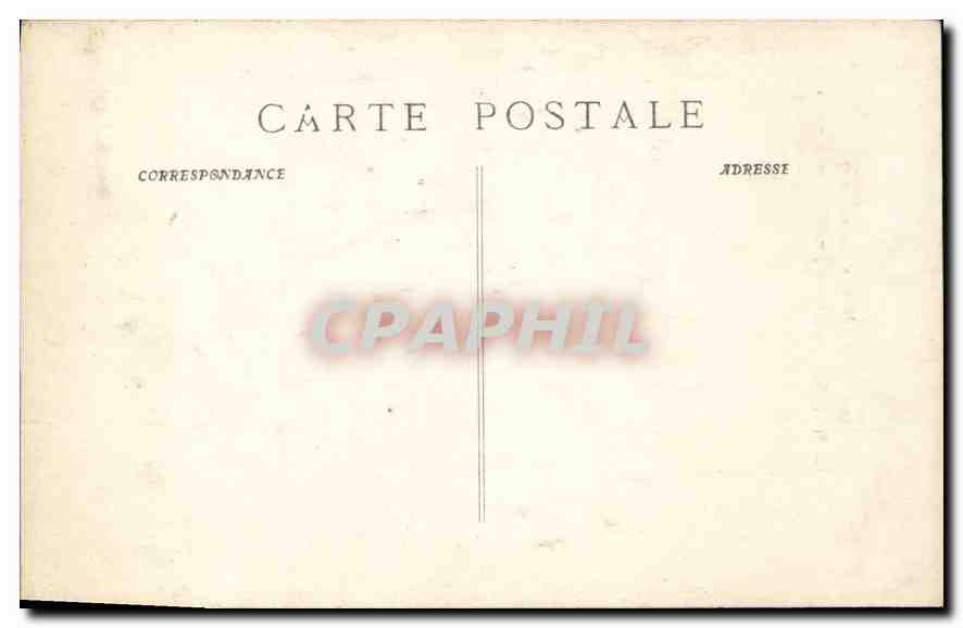 CPA Marseille Statue de N D de la Garde D'apres une estampe ancienne — Verso