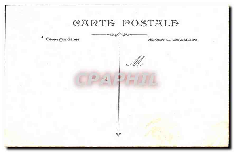 CPA Marseille L'ascenseur de Notre Dame de la Garde — Rückseite