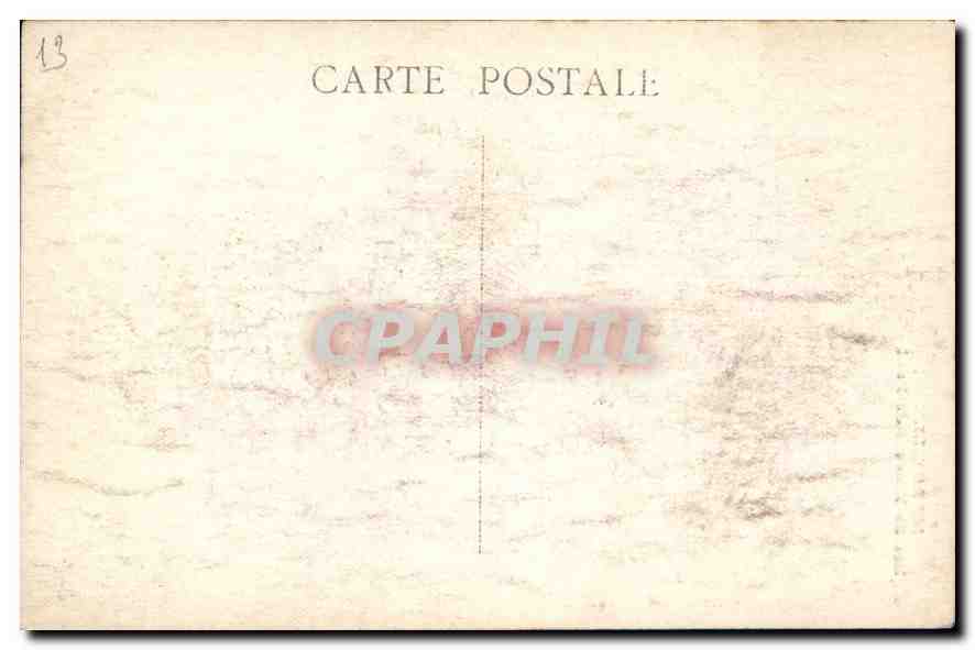 CPA Marseille Eglise St Vincent de Paul — Verso