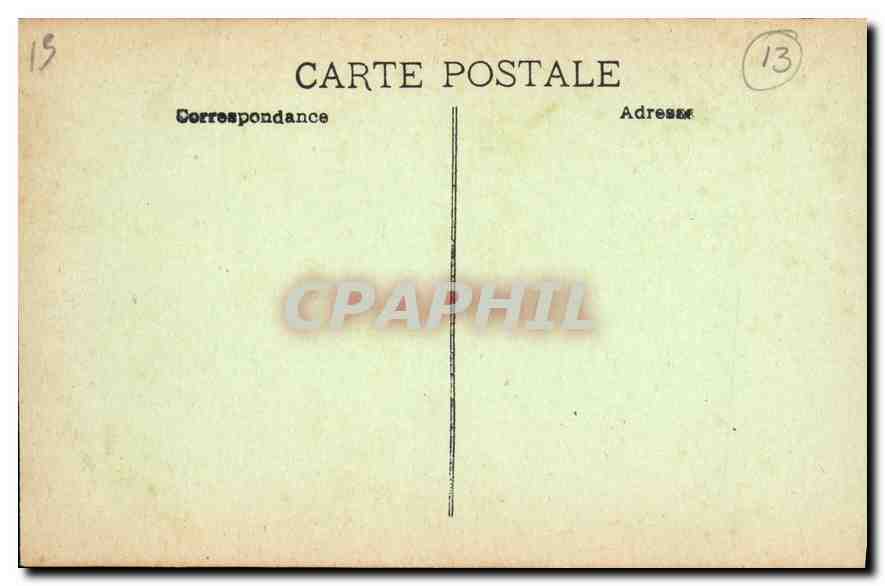 CPA Marseille La Cathedrale — Rückseite
