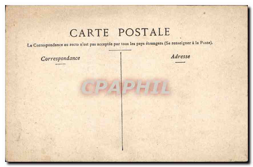 CPA Marseille Notre Dame de la Garde — Rückseite