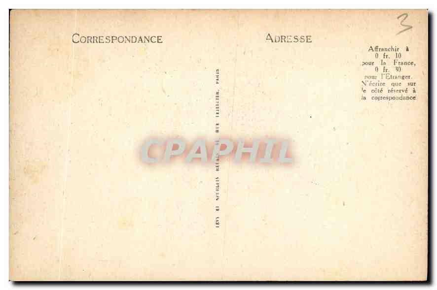 CPA Marseille Bassin de la Joliette — Rückseite