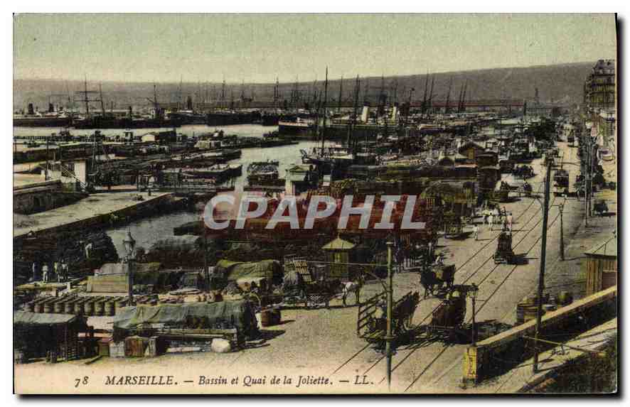 CPA Marseille Bassin de la Joliette