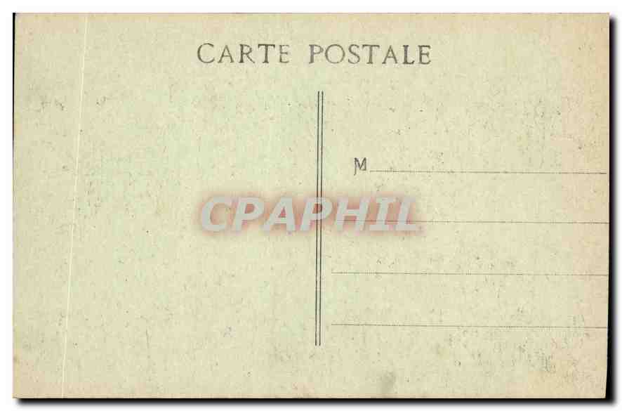 CPA Marseille Promenade de la Corniche Le Prophete — Verso