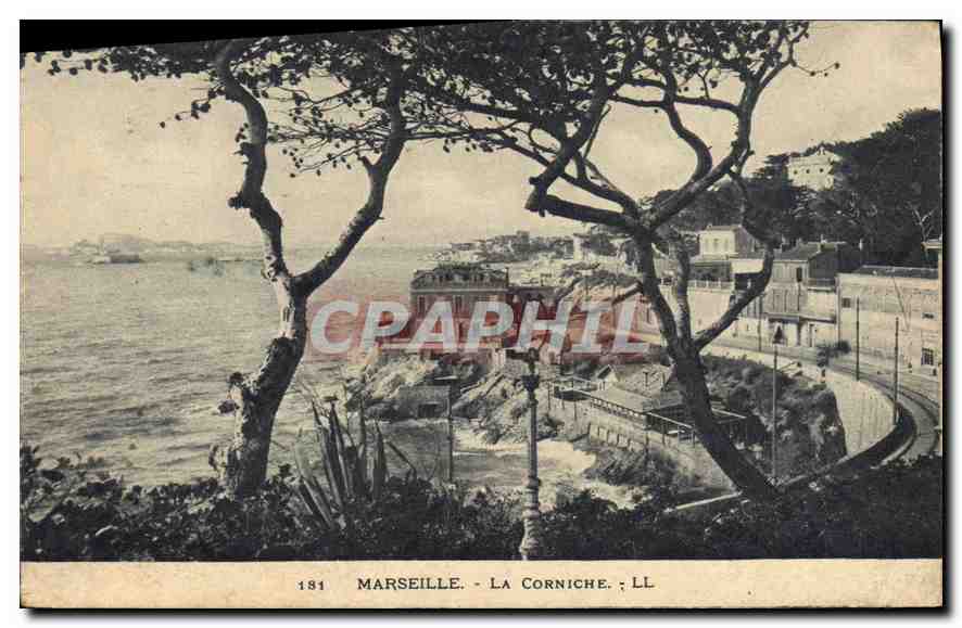 CPA Marseille La Corniche