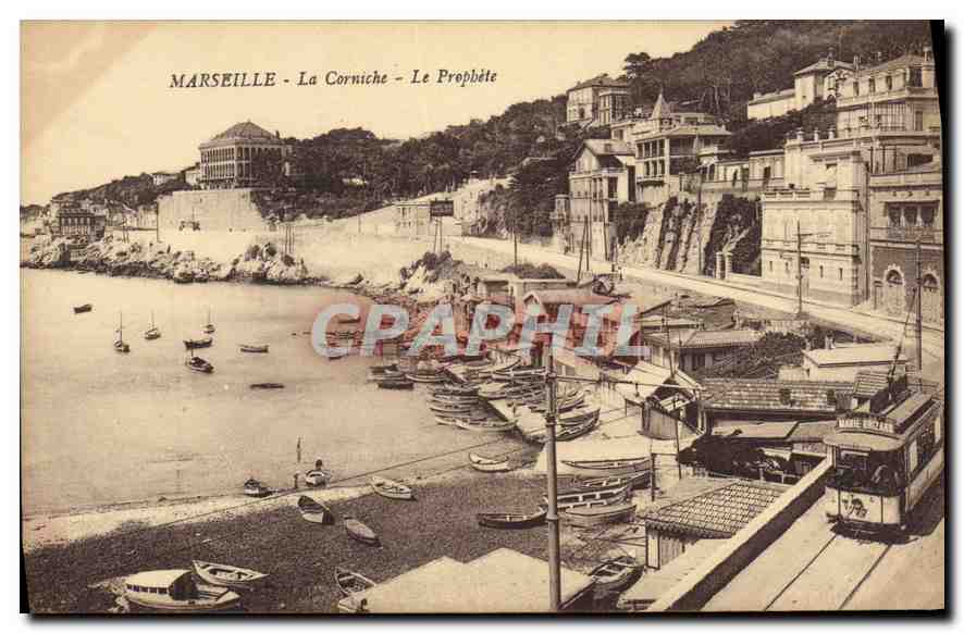 CPA Marseille La Corniche Le Prophete