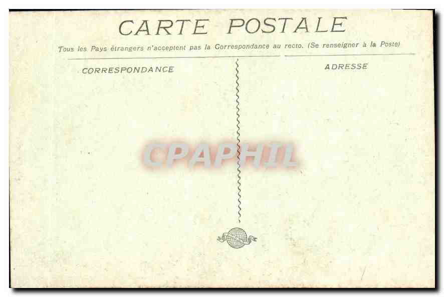 CPA Marseille Les Ascenseurs de N D de la Garde — Rückseite