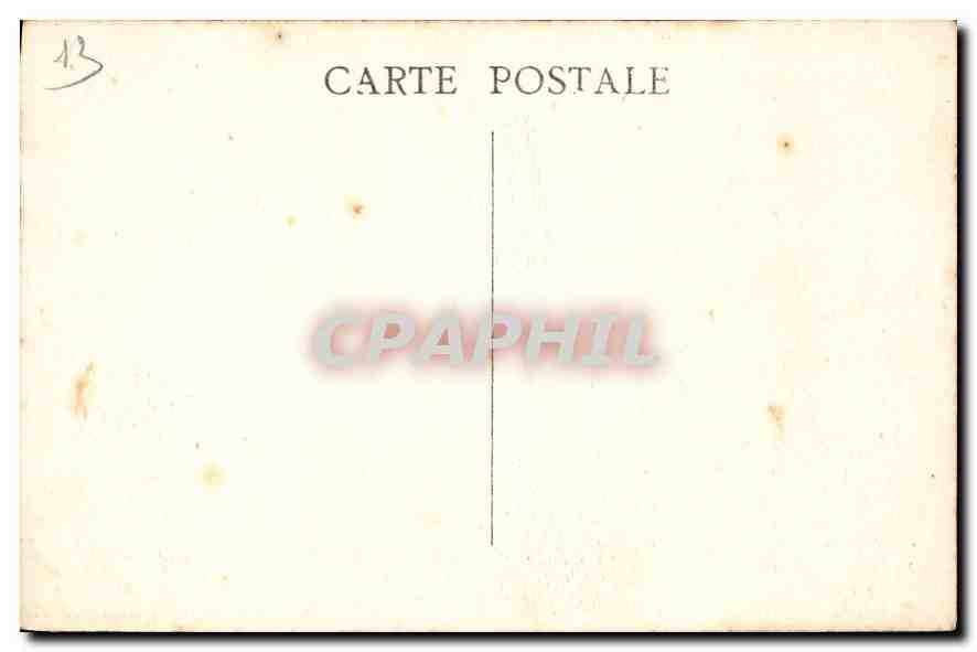 CPA Marseille N D de la Garde et ascenseurs — Rückseite