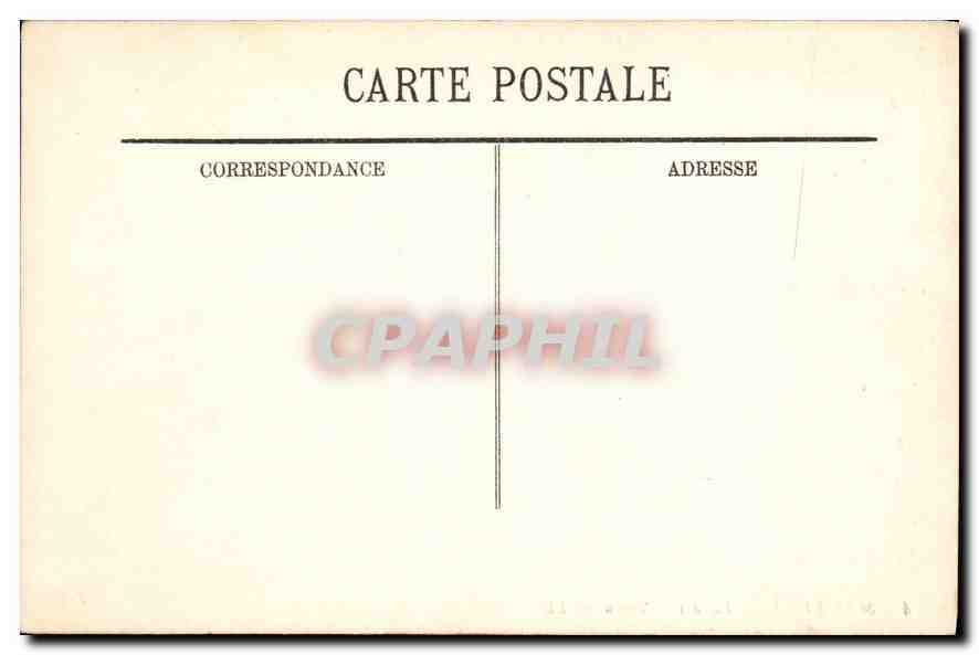 CPA Marseille Vue a vol d'oiseau — Rückseite