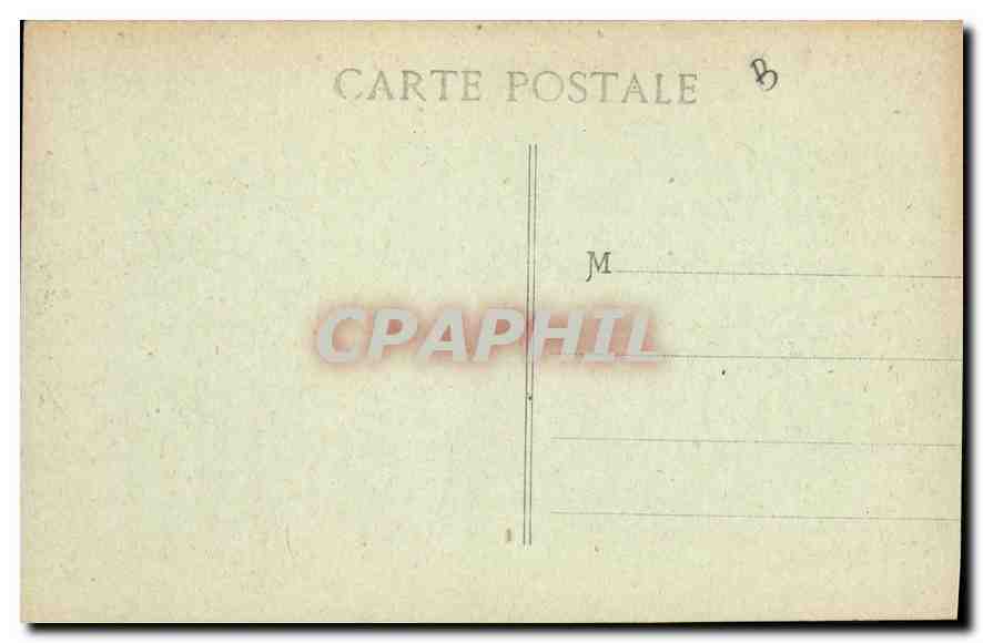 CPA Marseille Coucher de soleil a la Plage — Rückseite