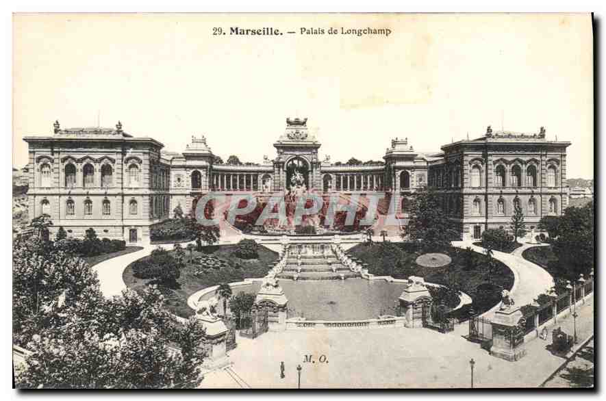 CPA Marseille Palais de Longchamp
