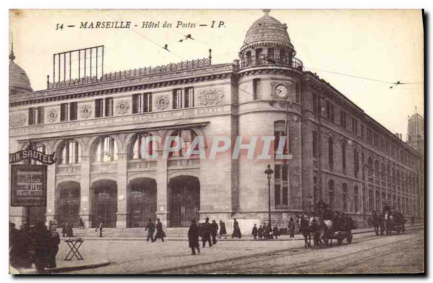 CPA Marseille Hotel des Postes