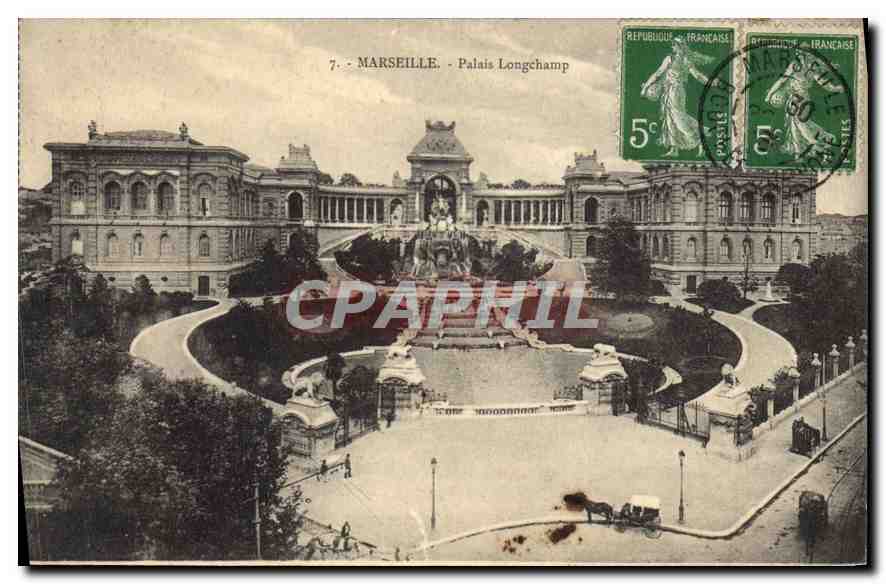 CPA Marseille Palais Longchamp