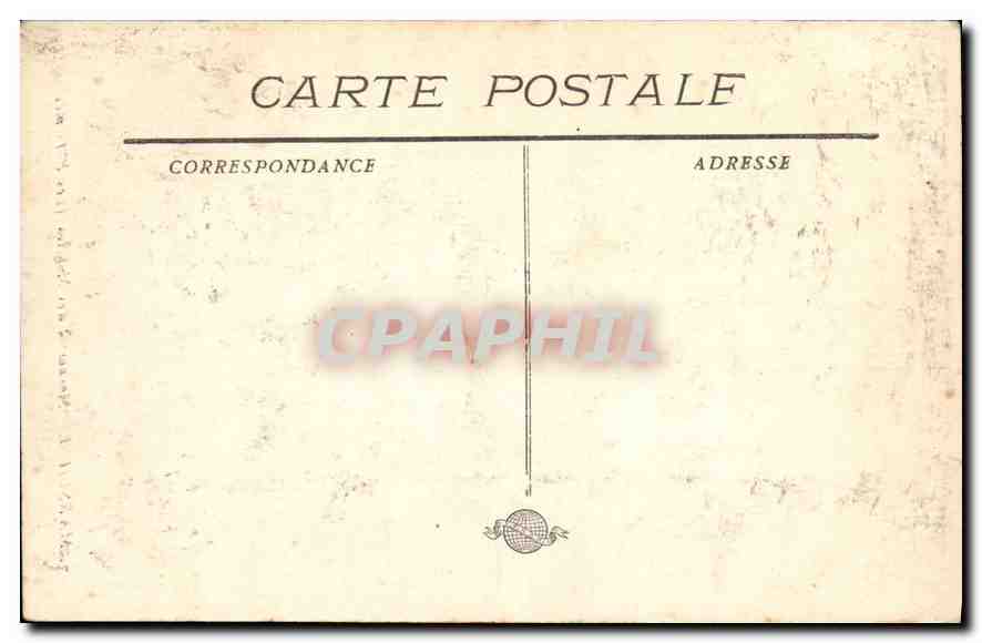 CPA Marseille Monument des Mobiles (Les Reformes) — Rückseite